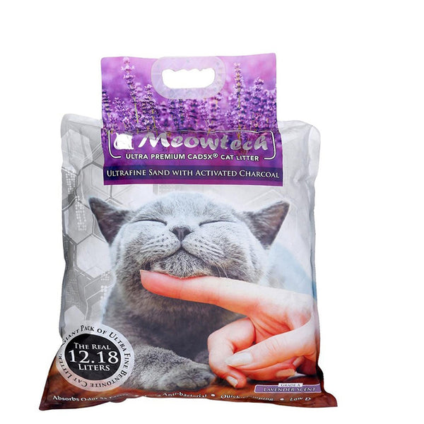 Meowtech-Cat Litter Lavender, Apple, Lemon, Grapes, Pandan and Coffee 12.18L by pieces