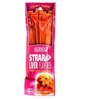 Sleeky Chewy - Strap Liver Flavored 175g 50g