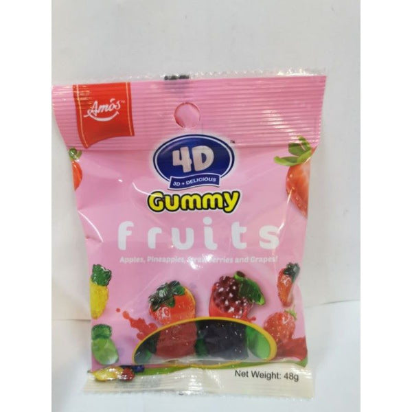 4D Gummy Fruit 48g
