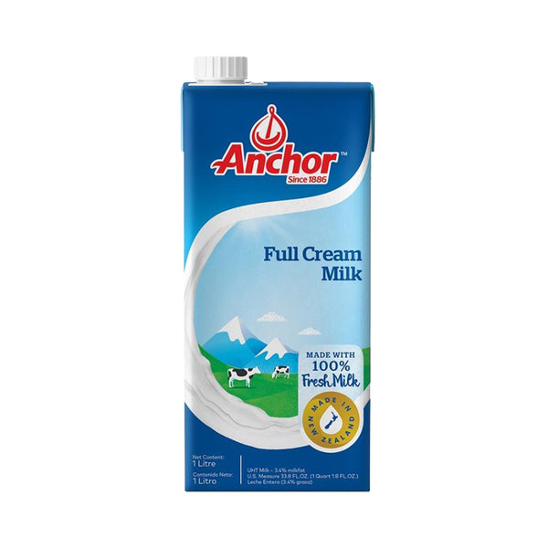 Anchor UHT Milk Full Cream 1L