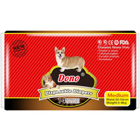 Dono - Female Dog Diaper XL Large Medium Small XSmall by pieces and by case