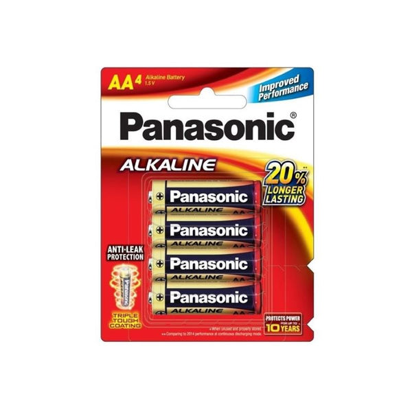 Panasonic Alkaline AA 4pcs (LR6T/4B)