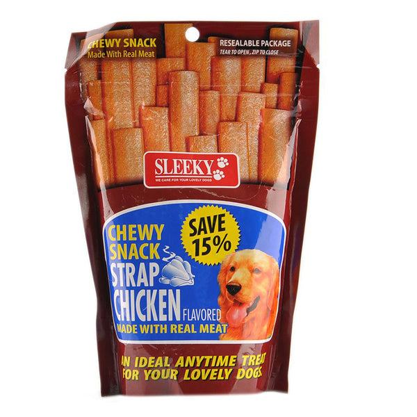 Sleeky Chewy - Strap Chicken Flavored 175g 50g