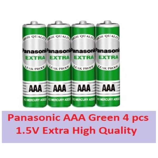Panasonic Extra AAA Green 4pcs (R03ST/4S-P)