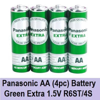 Panasonic Extra AA Green 4pcs (R6ST/4S-P)