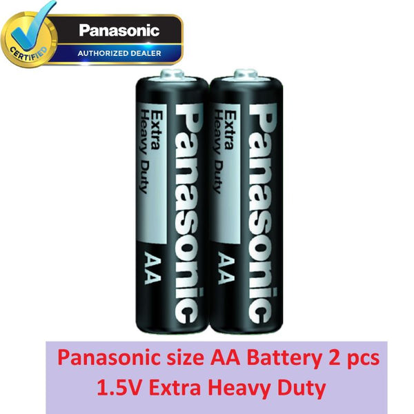 Panasonic Extra Heavy Duty AA Black 2pcs (R6NPT/2S-P)